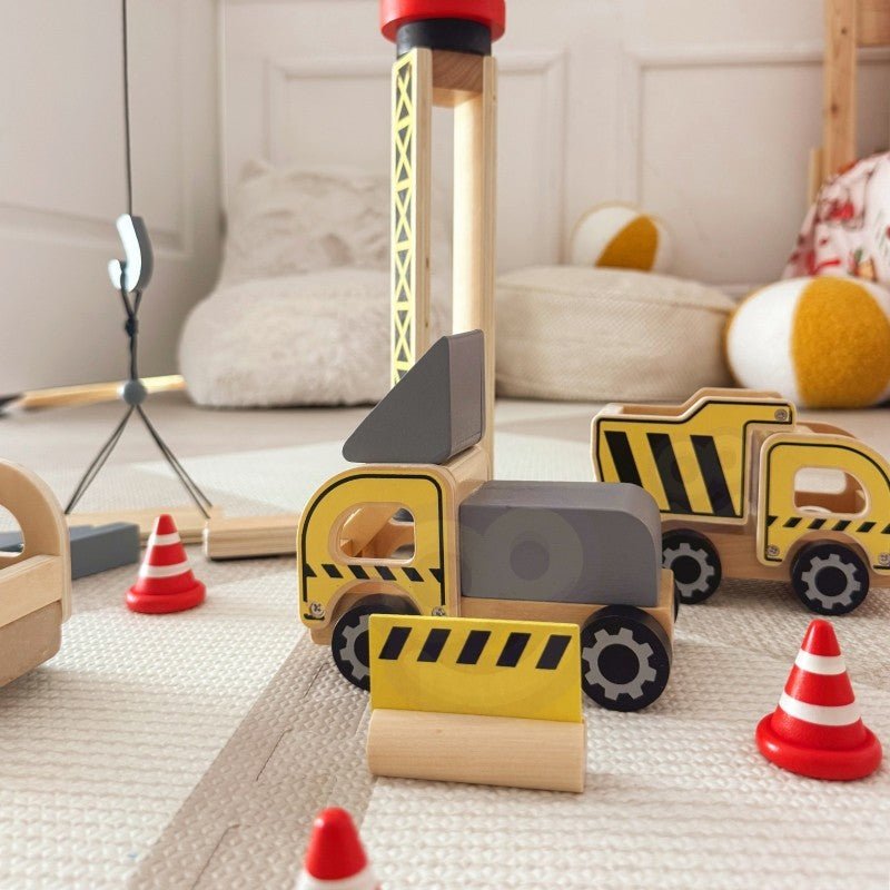 5 - in - 1 Houten Constructieset - SpeelSterk