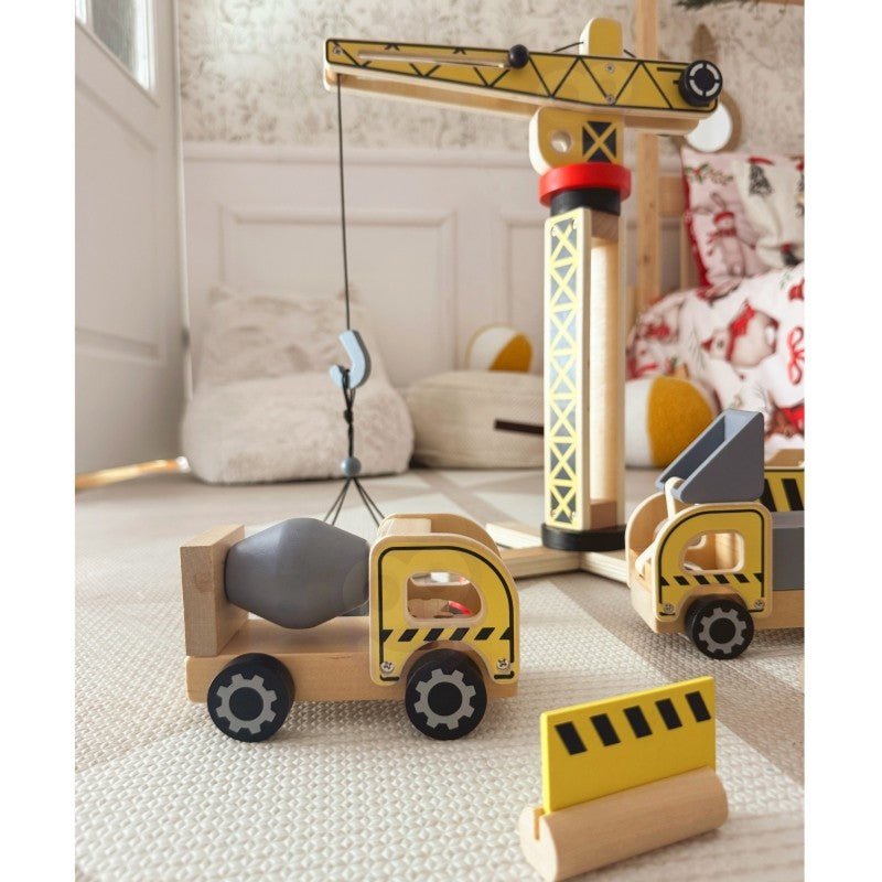 5 - in - 1 Houten Constructieset - SpeelSterk