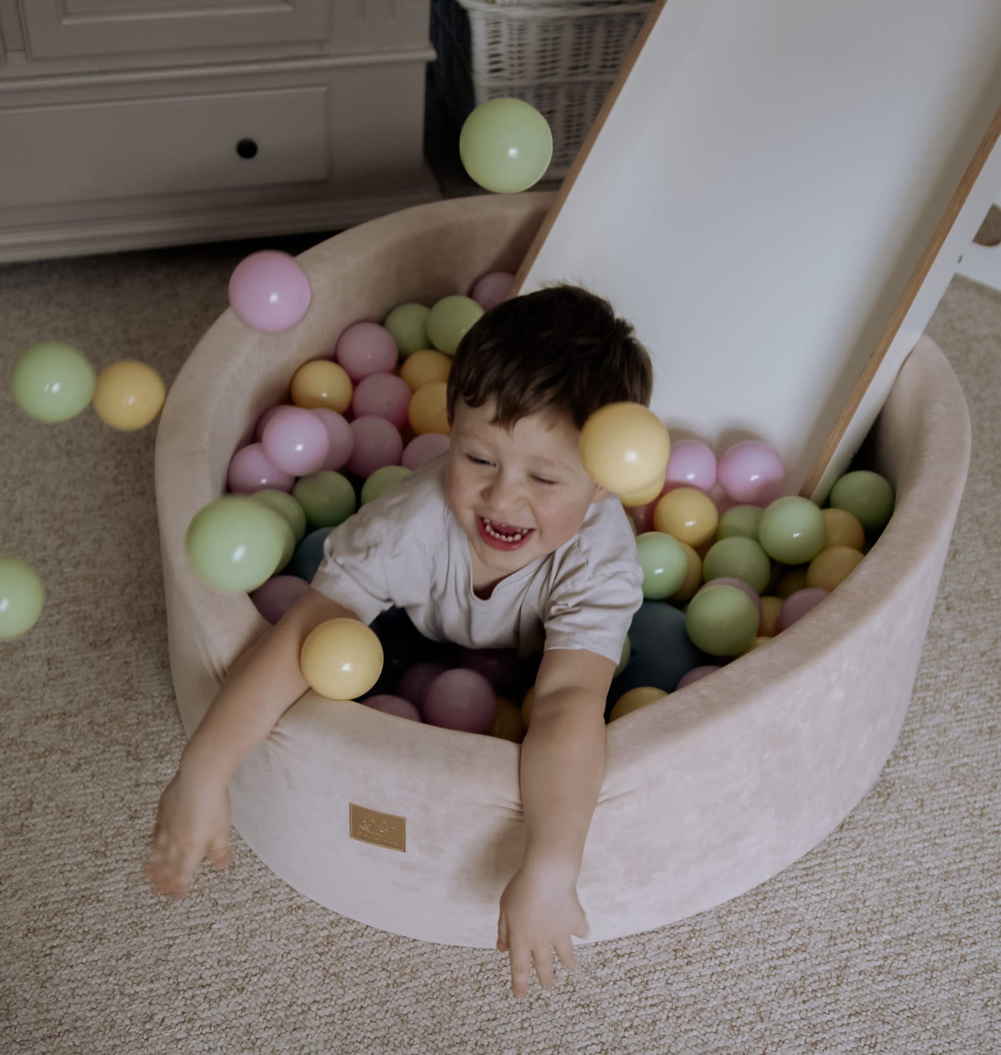 Foam Ballenbak - Lente Kleur - Veilig en Zacht Voor Kinderen - SpeelSterk SpeelSterk