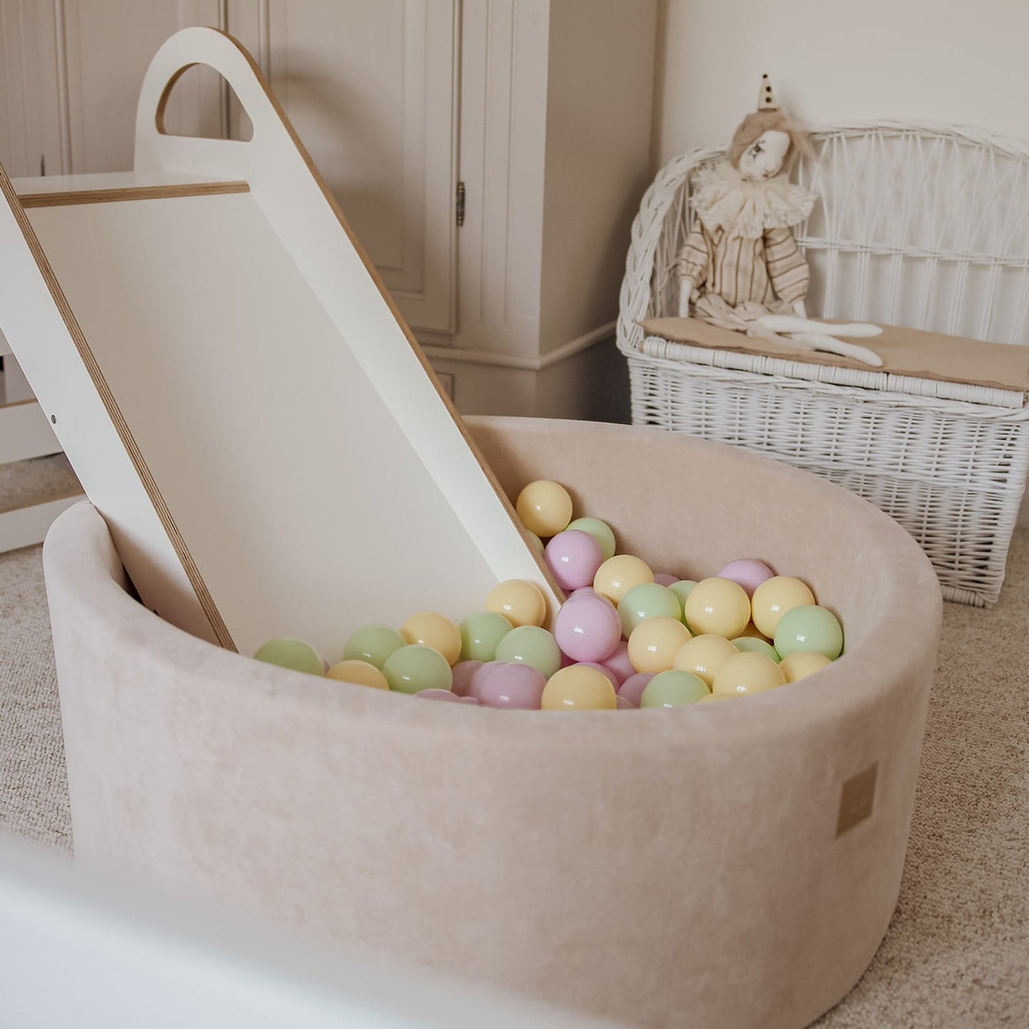 Foam Ballenbak - Lente Kleur - Veilig en Zacht Voor Kinderen - SpeelSterk SpeelSterk