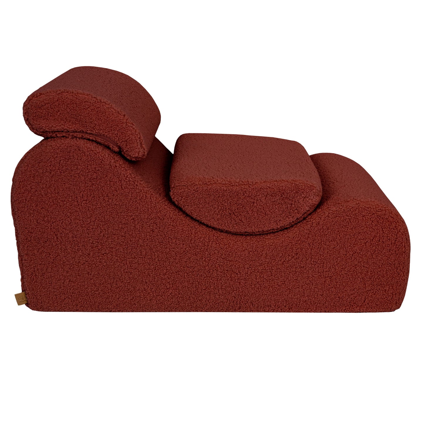Wave Lounger Boucle - Bruin - Comfortabel - Creatief - Veilig - SpeelSterk SpeelSterk