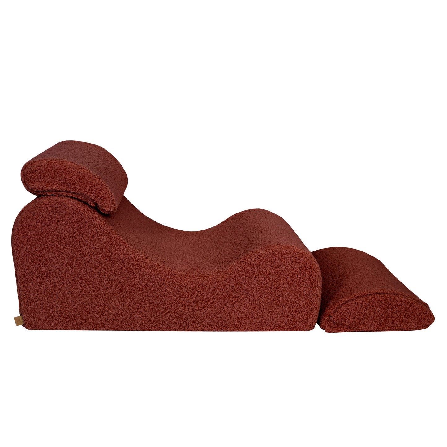 Wave Lounger Boucle - Bruin - Comfortabel - Creatief - Veilig - SpeelSterk SpeelSterk