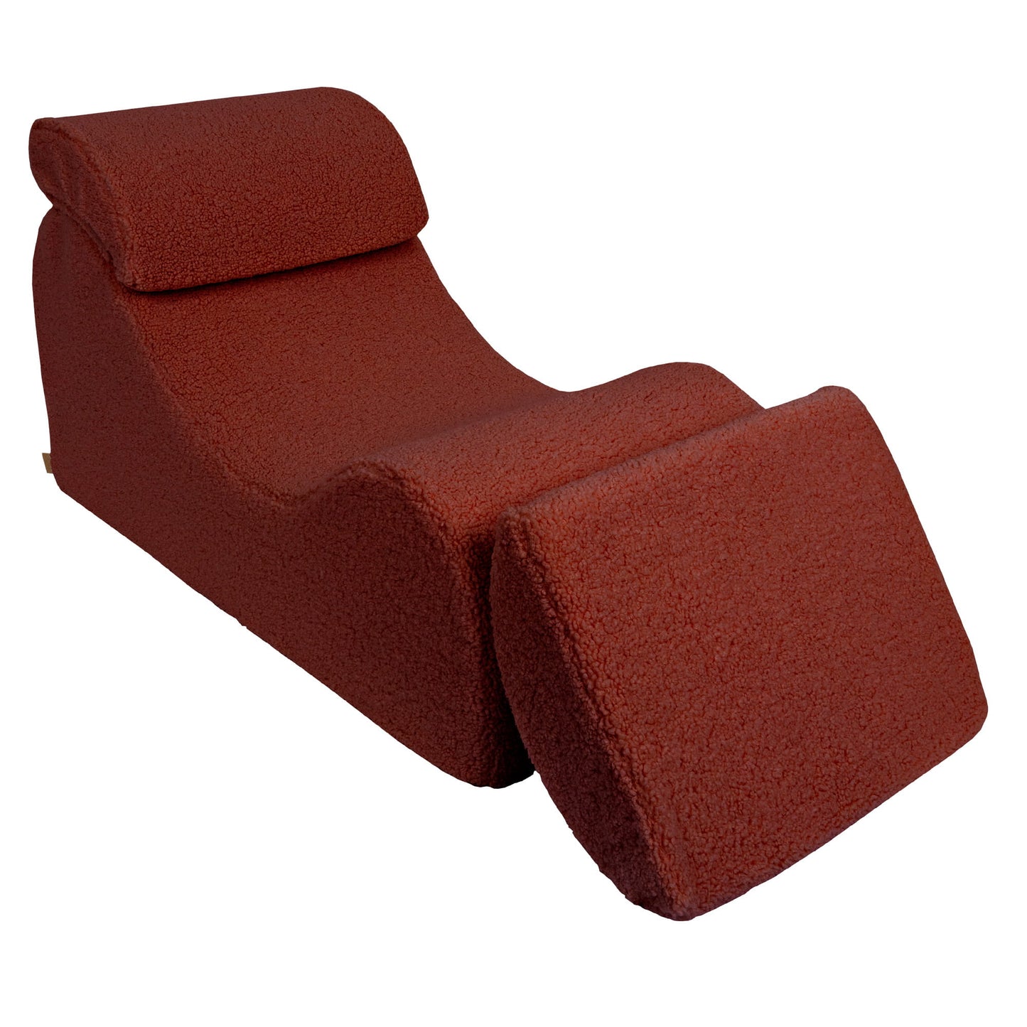 Wave Lounger Boucle - Bruin - Comfortabel - Creatief - Veilig - SpeelSterk SpeelSterk
