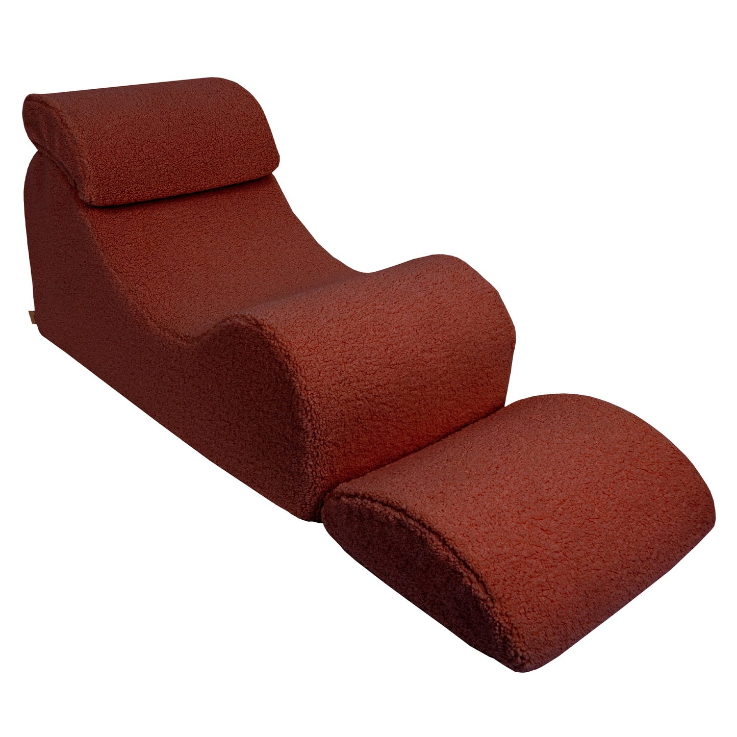 Wave Lounger Boucle - Bruin - Comfortabel - Creatief - Veilig - SpeelSterk SpeelSterk