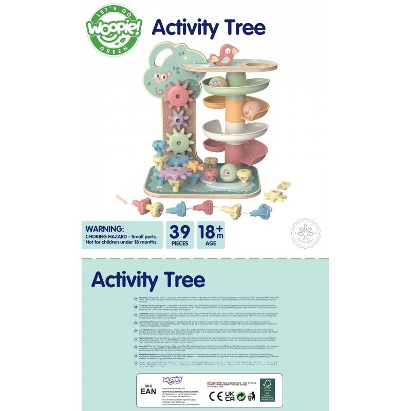 Activiteitenboom - Groen - Educatief - Natuur-geïnspireerd Speelset - SpeelSterk SpeelSterk