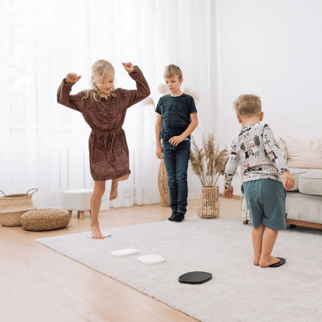 Balans Stenen - 6-Delige Set - Kleurrijk - Veilig - Educatief - SpeelSterk SpeelSterk