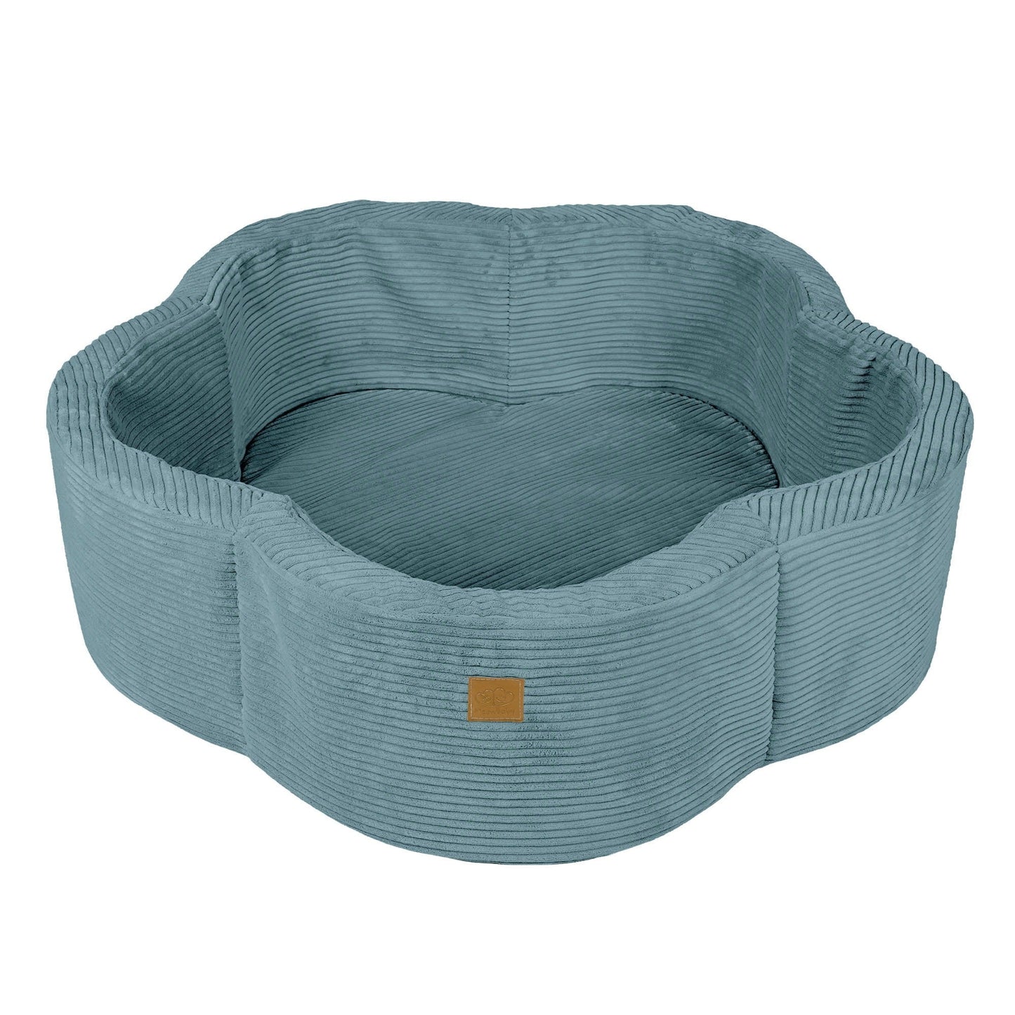Flower Ballenbak - Turquoise - Zacht En Veilig Spelplezier Voor Kinderen - SpeelSterk SpeelSterk