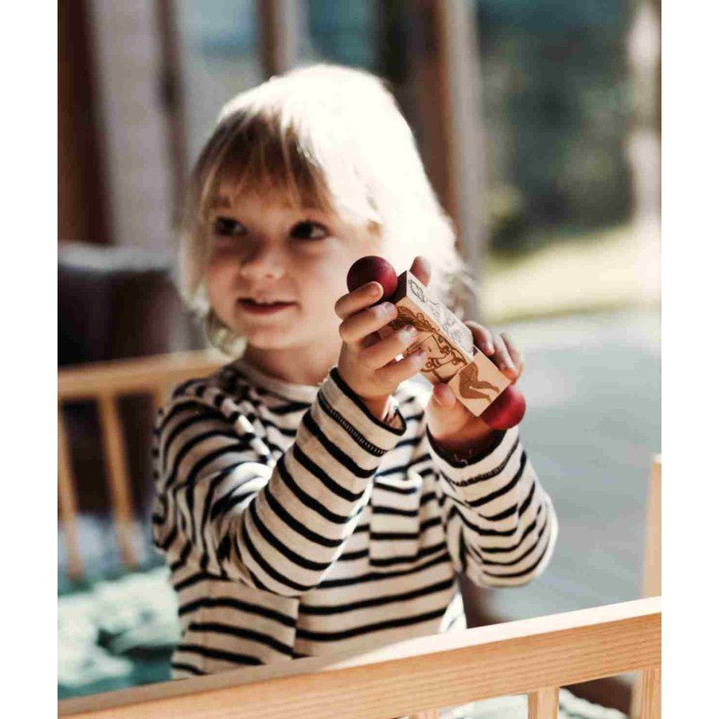 Roterende Houten Puzzle - Kleurrijk - Educatief Montessori Speelgoed - SpeelSterk SpeelSterk