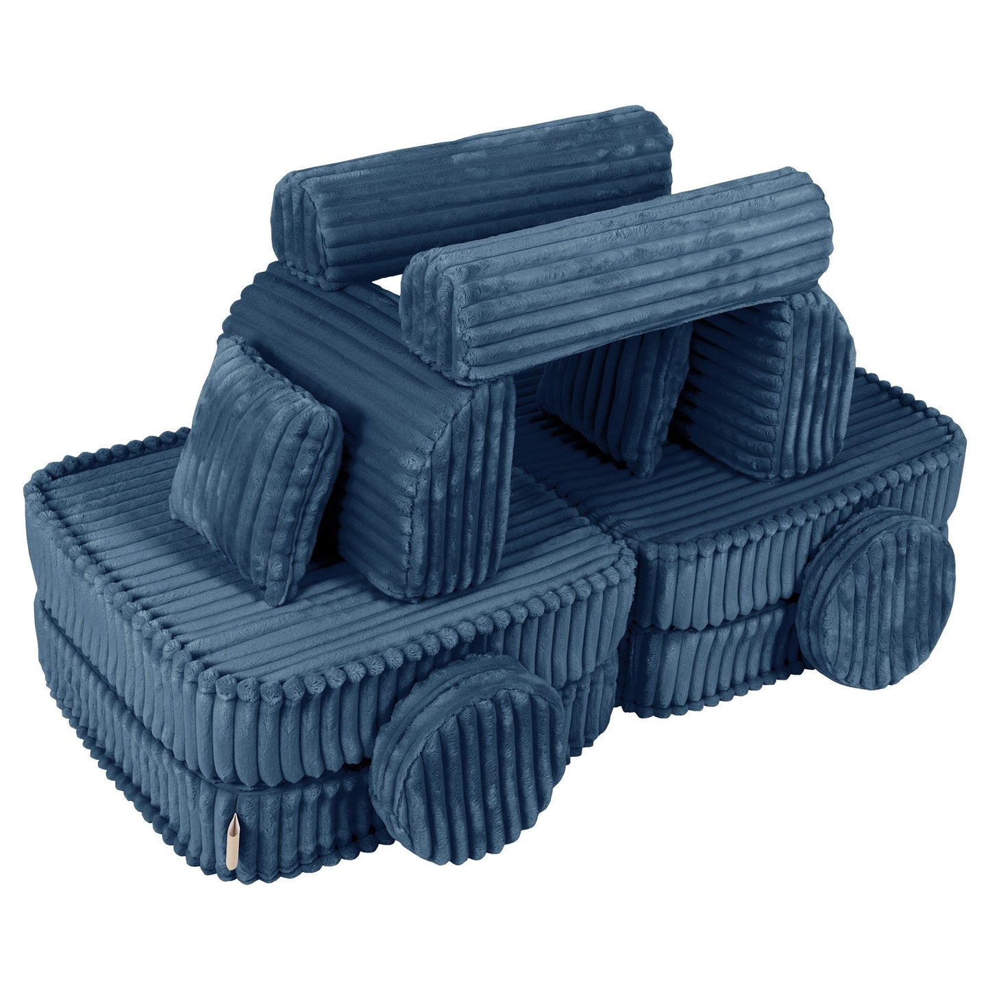 Modulaire Kindersofa - Blauw - Zacht - Perfect Voor Avontuurlijke Kinderen - SpeelSterk SpeelSterk