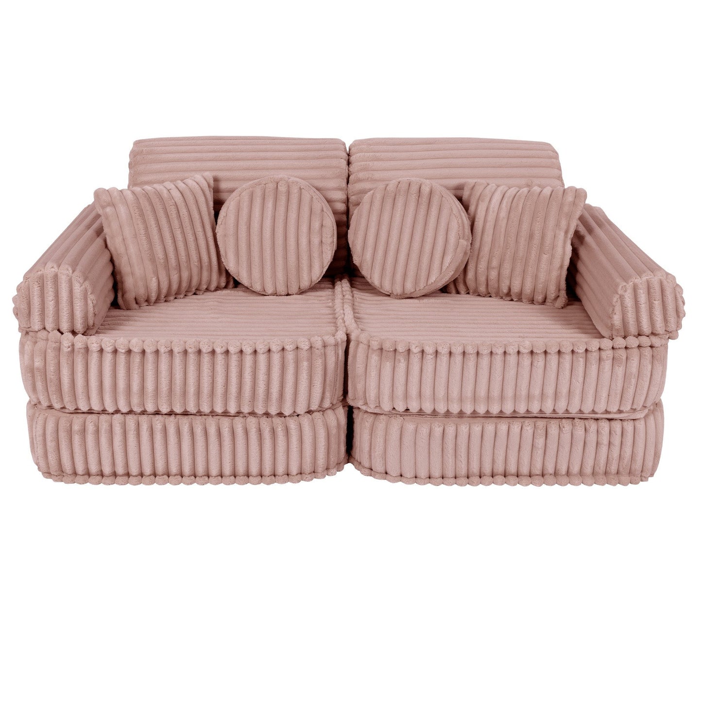 Modulaire Kindersofa - Roze - Veilig - Creatief Speelgoed voor Kinderen - SpeelSterk SpeelSterk