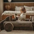 Modulaire Kindersofa - Wit - Zacht - Creatief Ontwikkelend Meubel - SpeelSterk SpeelSterk