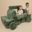 Modulaire Kindersofa - Wit - Zacht - Creatief Ontwikkelend Meubel - SpeelSterk SpeelSterk