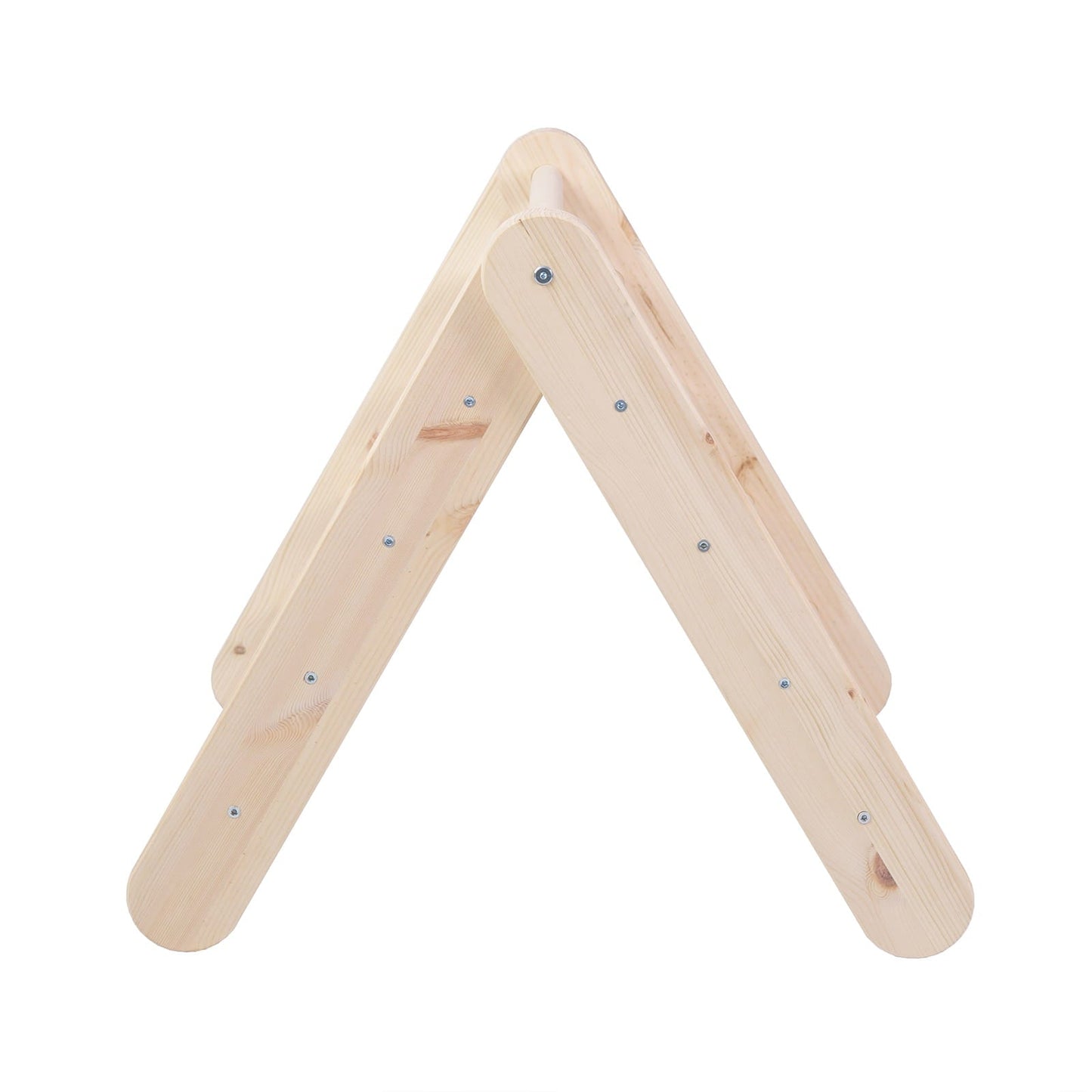 Montessori Driehoekladder - Naturel - Veilig - Educatief Speelproduct - SpeelSterk SpeelSterk