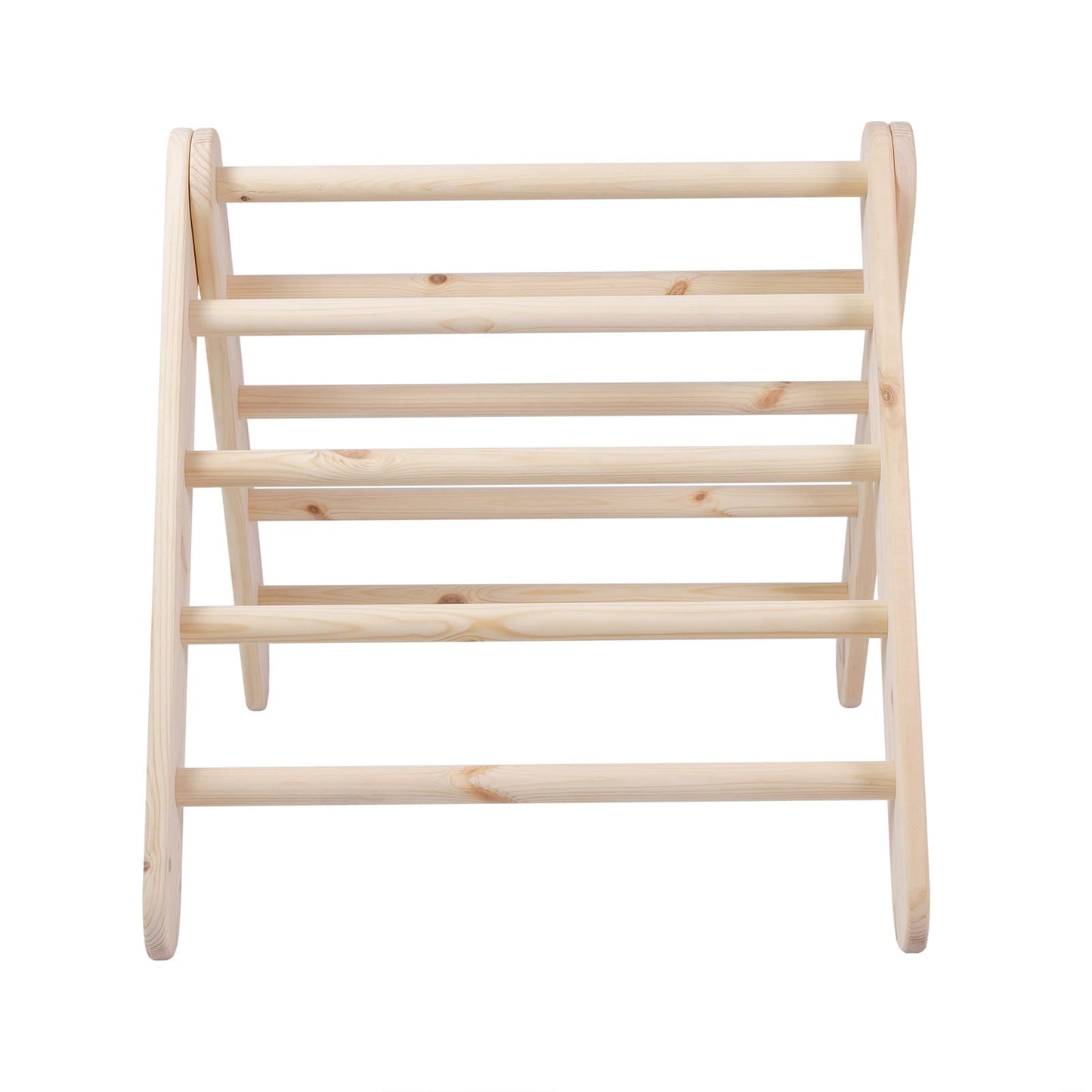 Montessori Driehoekladder - Naturel - Veilig - Educatief Speelproduct - SpeelSterk SpeelSterk
