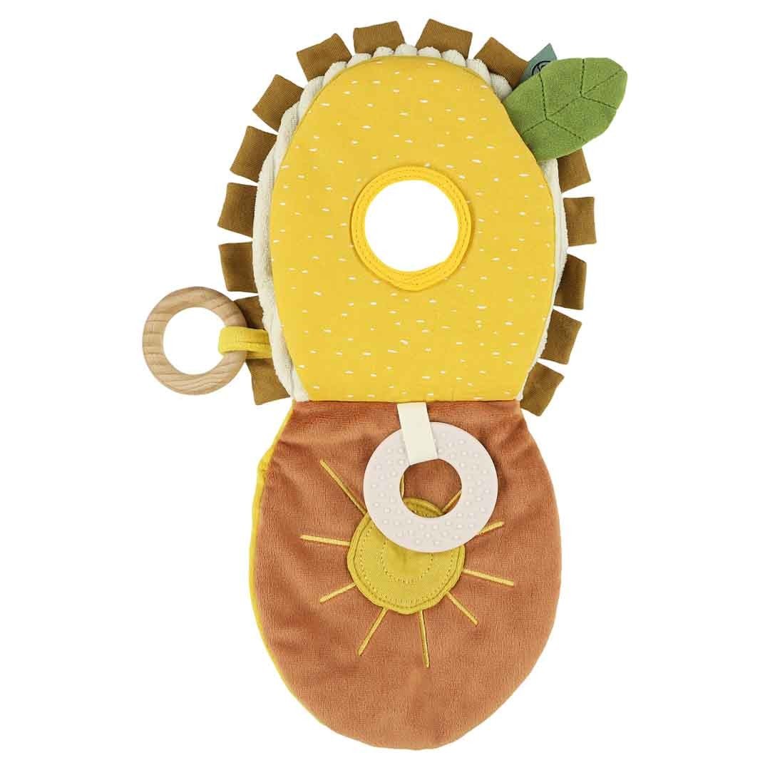 Sensorisch Stoffenboekje - Mr Lion - Zacht - Educatief - Kleurrijk - SpeelSterk SpeelSterk