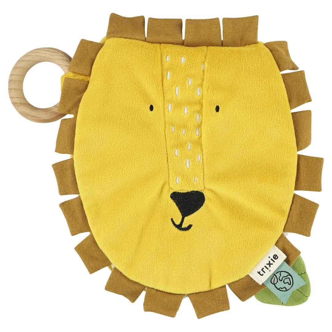 Sensorisch Stoffenboekje - Mr Lion - Zacht - Educatief - Kleurrijk - SpeelSterk SpeelSterk