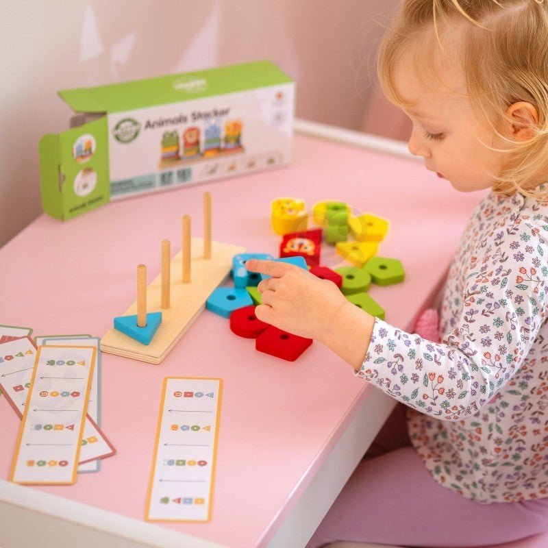 Sorteerspeelgoed - Vormen en Dieren - Kleurrijk - Educatief - SpeelSterk SpeelSterk