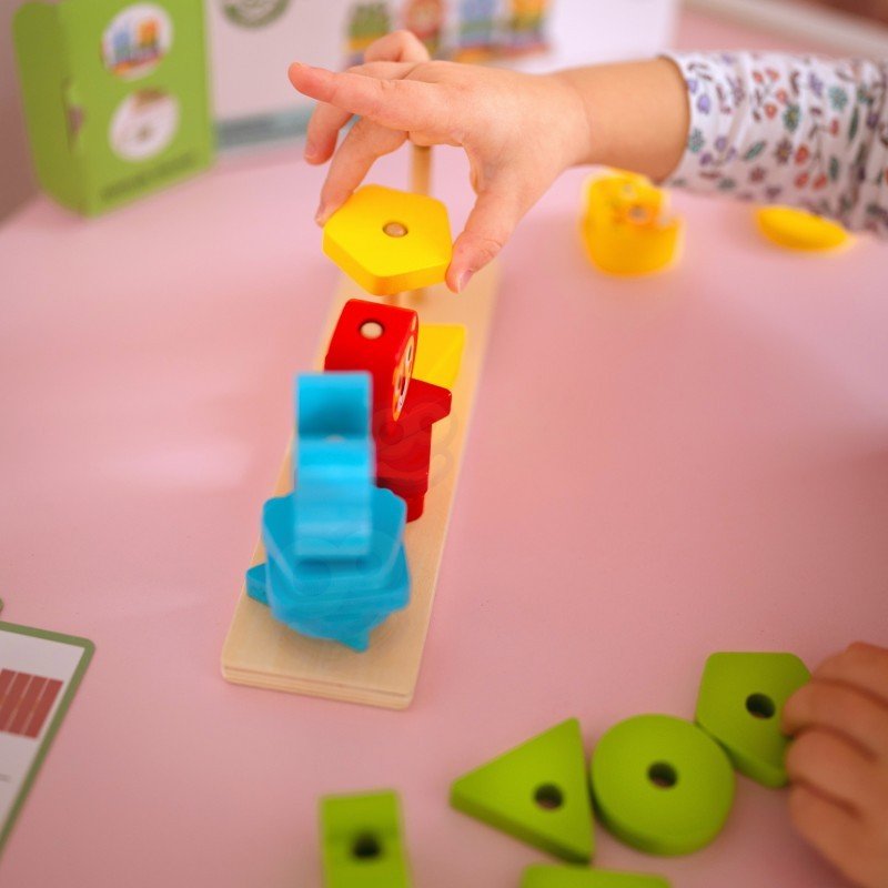 Sorteerspeelgoed - Vormen en Dieren - Kleurrijk - Educatief - SpeelSterk SpeelSterk