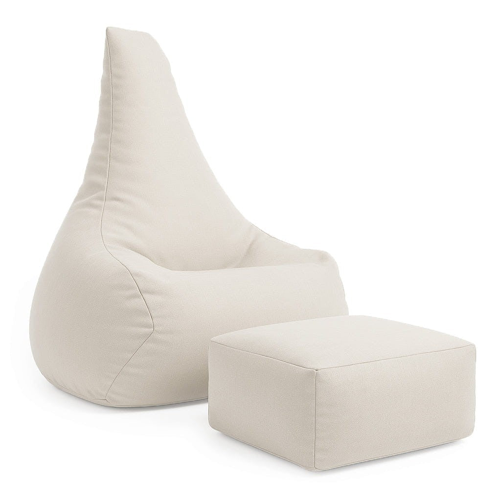 Tearo Kinderzitzak - Beige - Comfortabel Met Voetensteun - SpeelSterk SpeelSterk