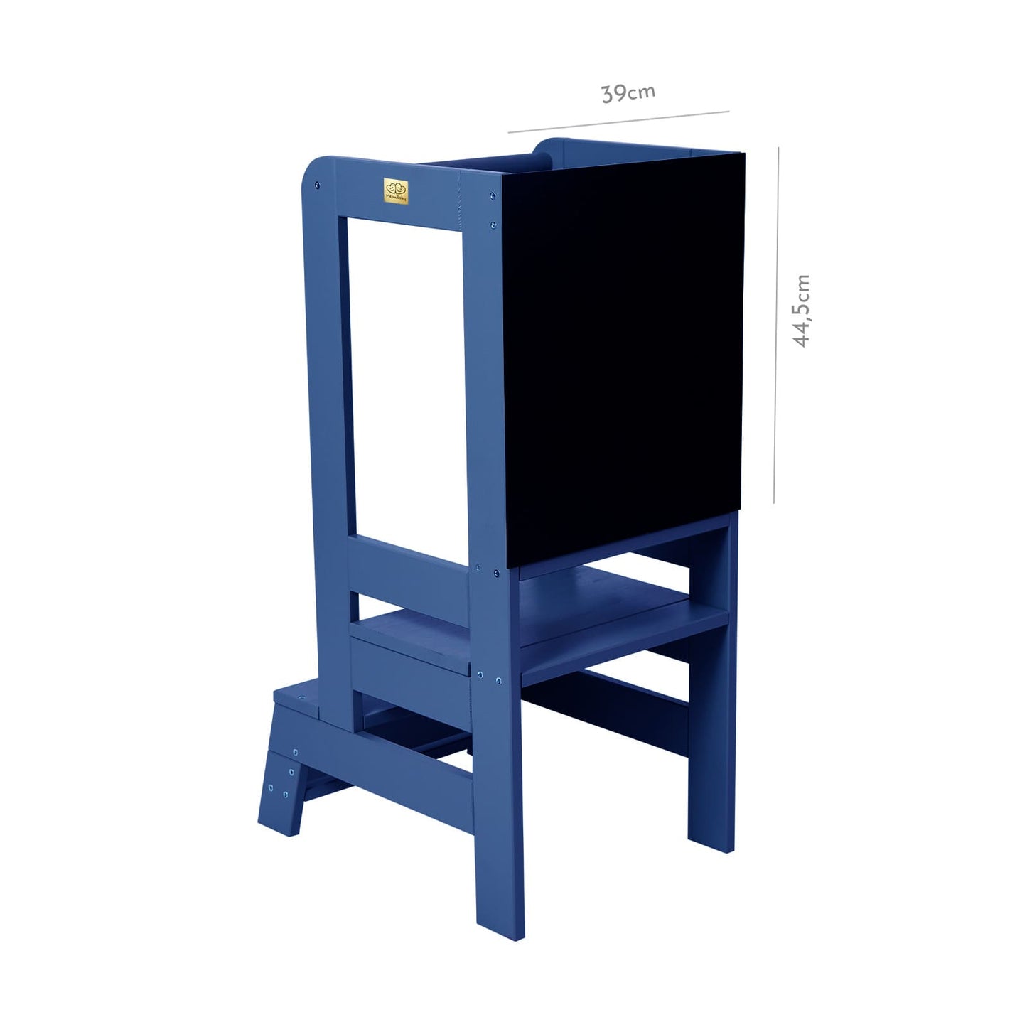 Verstelbaar Keukenhulpje - Blauw - Veilig en Leuk Voor Kinderen - SpeelSterk SpeelSterk