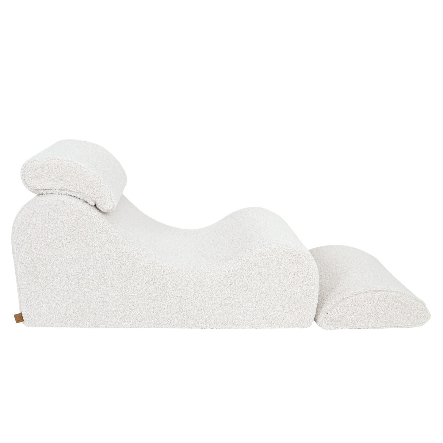 Wave Lounger - Boucle - Crème - Veilig - Comfortabel Voor Kinderen - SpeelSterk SpeelSterk
