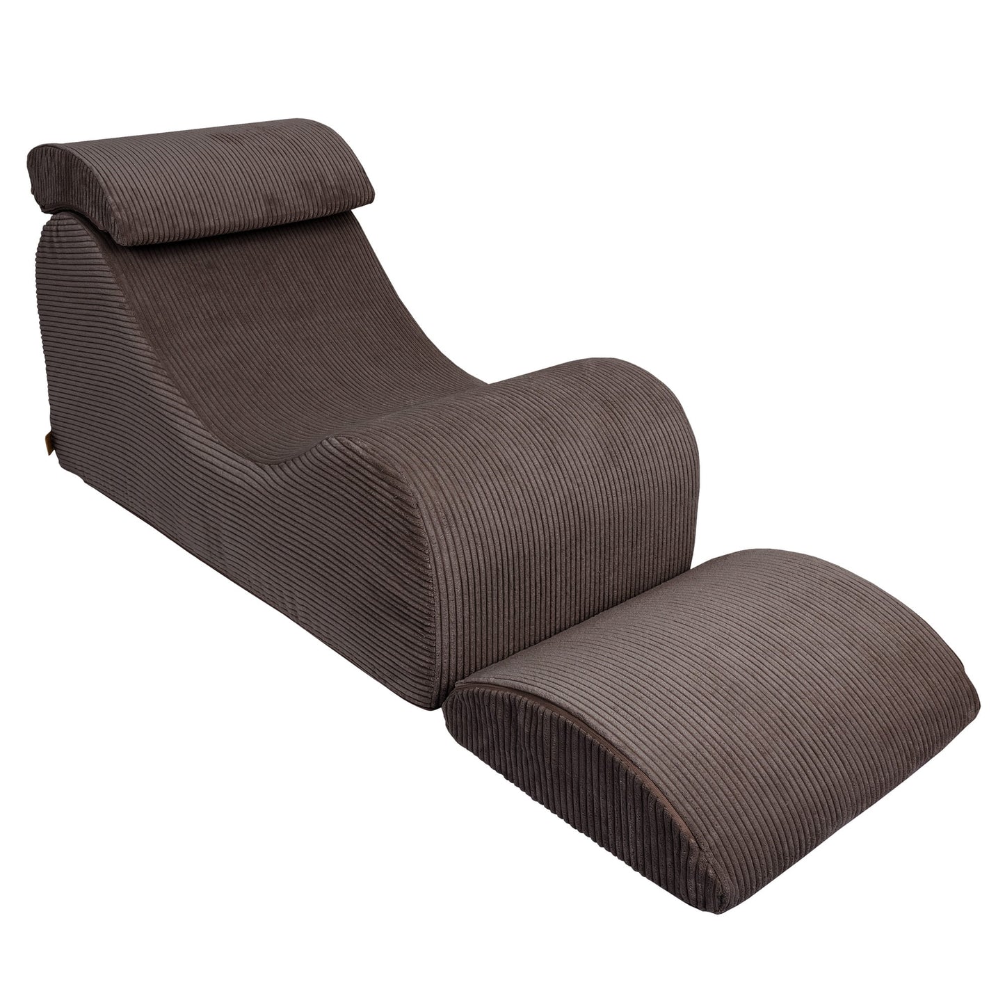 Wave Lounger - Bruin - Comfortabele Stoel - Veilig En Stijlvol Voor Kinderen - SpeelSterk SpeelSterk