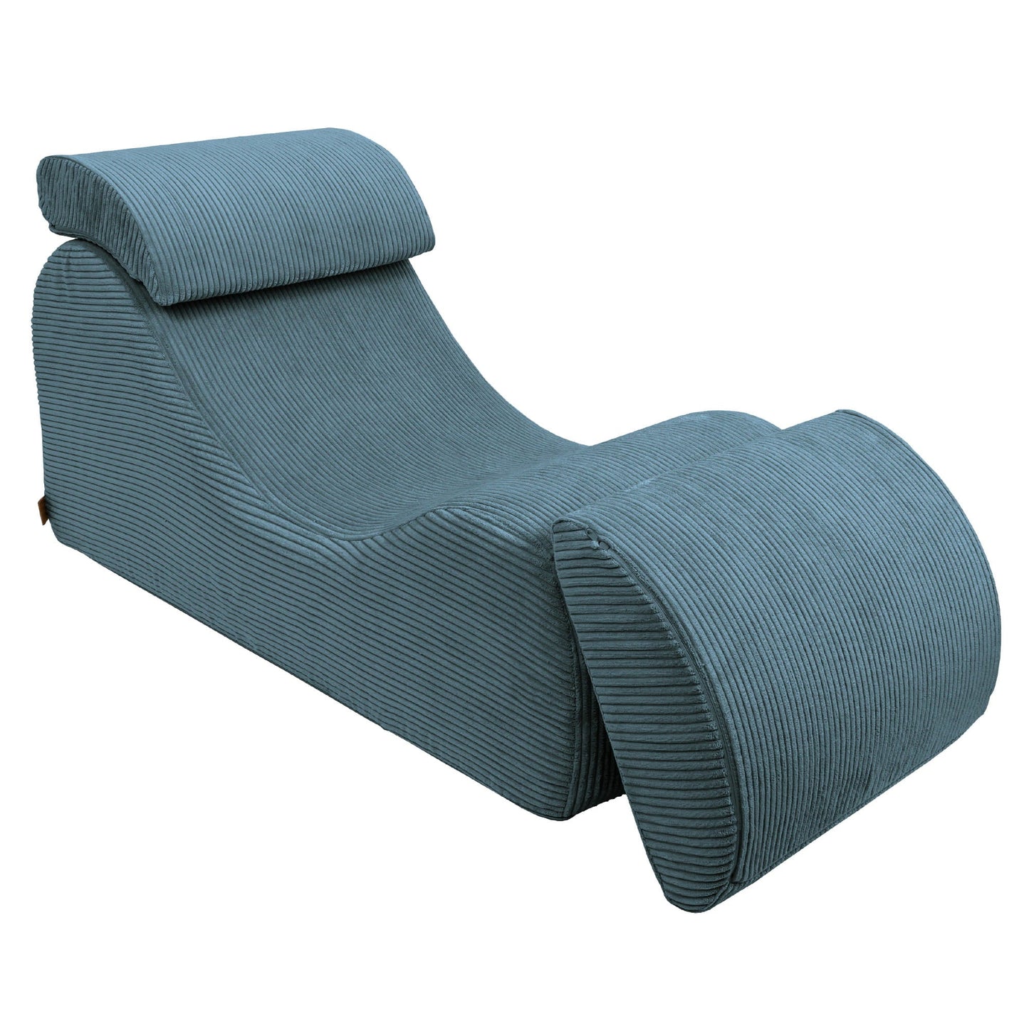 Wave Lounger - Turquoise - Zacht - Modern Ontwerp Voor Kinderen - SpeelSterk SpeelSterk