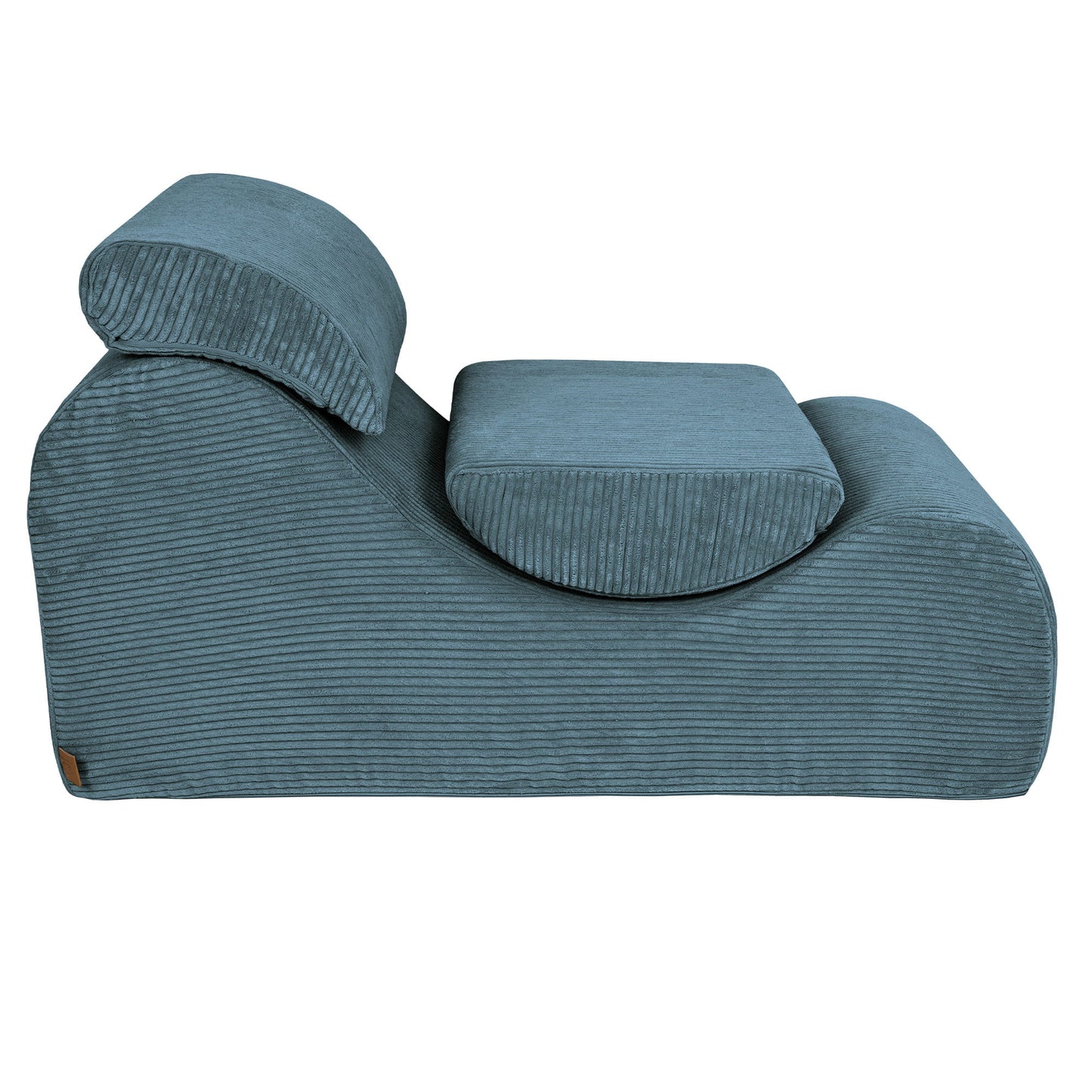 Wave Lounger - Turquoise - Zacht - Modern Ontwerp Voor Kinderen - SpeelSterk SpeelSterk