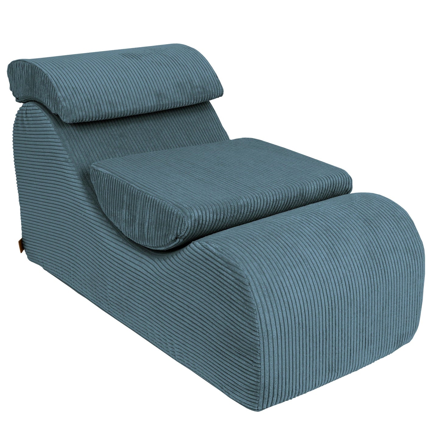 Wave Lounger - Turquoise - Zacht - Modern Ontwerp Voor Kinderen - SpeelSterk SpeelSterk