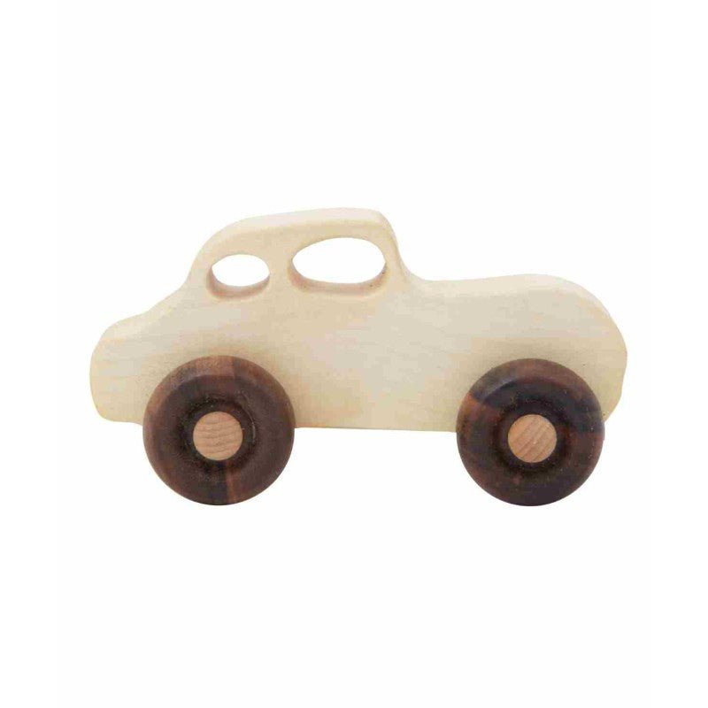 Houten Speelgoedauto - Natuurlijk Hout - Veilig En Fantasierijk Spelen - SpeelSterk SpeelSterk