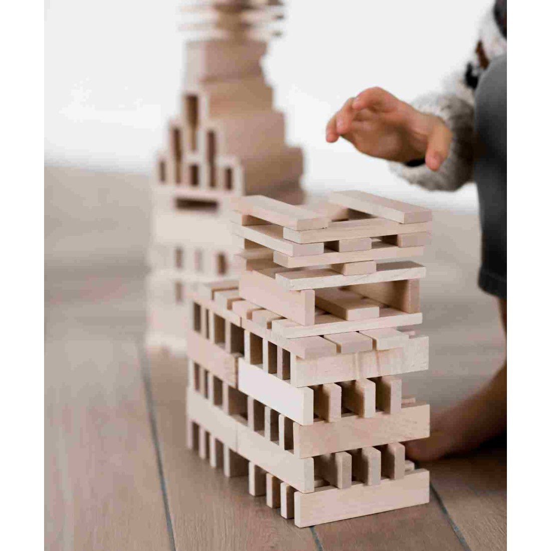 Houten Blokkenset - 200-Delig - Veilig - Creatief Speelgoed voor Kinderen - SpeelSterk 