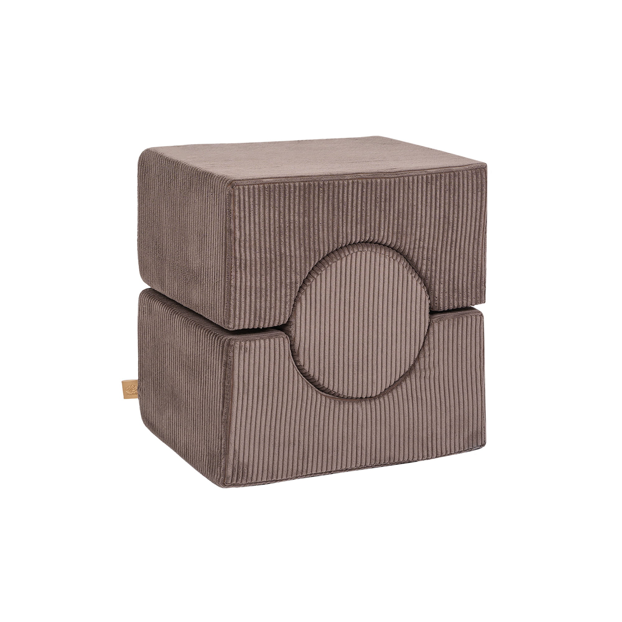 Zachte Speelblokken - Bruin Velvet - MeowBaby Aesthetic Vormenset - SpeelSterk 