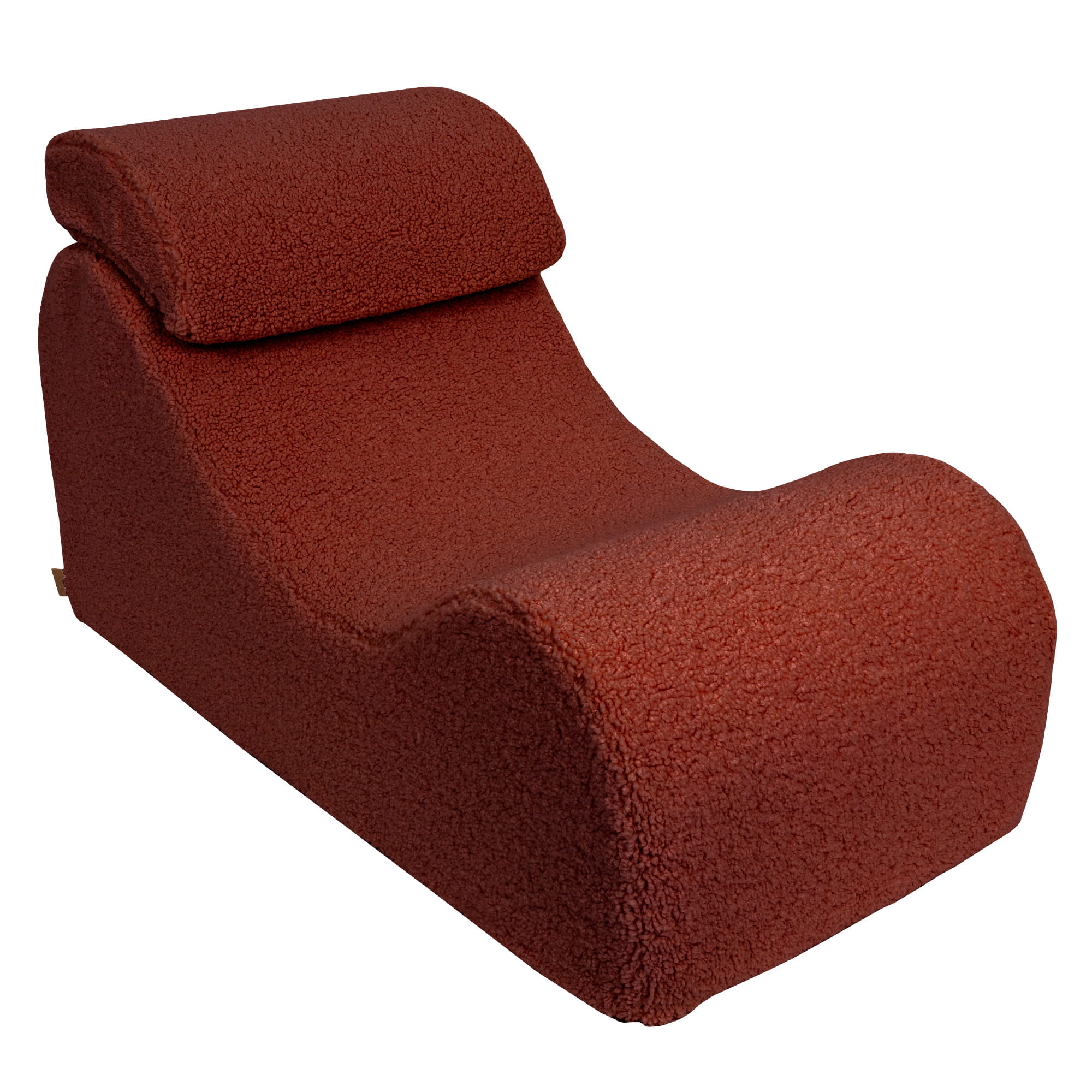 Wave Lounger Boucle - Bruin - Comfortabel - Creatief - Veilig - SpeelSterk 
