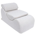 Wave Lounger Boucle - Beige - Comfortabel - Veilig Voor Kinderen - SpeelSterk 