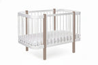 Baby Crib ELIN - Cappuccino/White