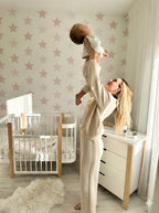 Baby Crib ELIN - Natural/White - SpeelSterk.nl