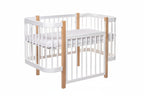 Baby Crib ELIN - Natural/White - SpeelSterk.nl