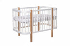 Baby Crib ELIN - Natural/White - SpeelSterk.nl