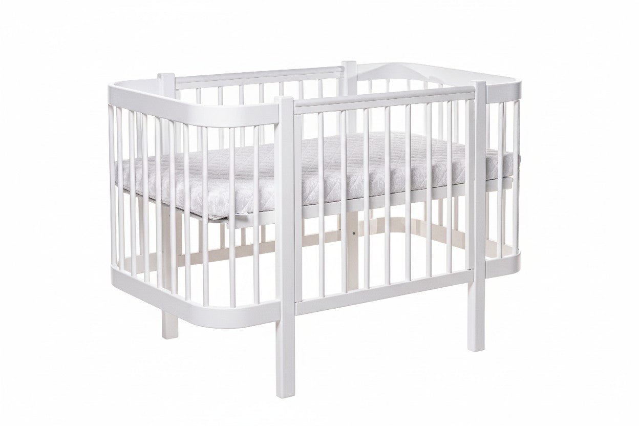 Baby Crib ELIN - White - SpeelSterk.nl
