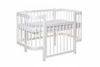 Baby Crib ELIN - White - SpeelSterk.nl