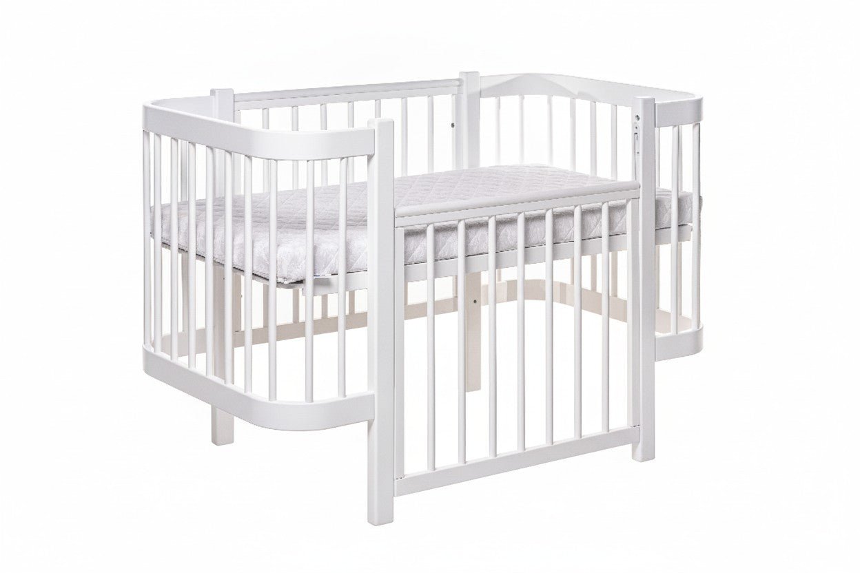 Baby Crib ELIN - White - SpeelSterk.nl
