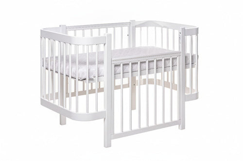 Baby Crib ELIN - White - SpeelSterk.nl
