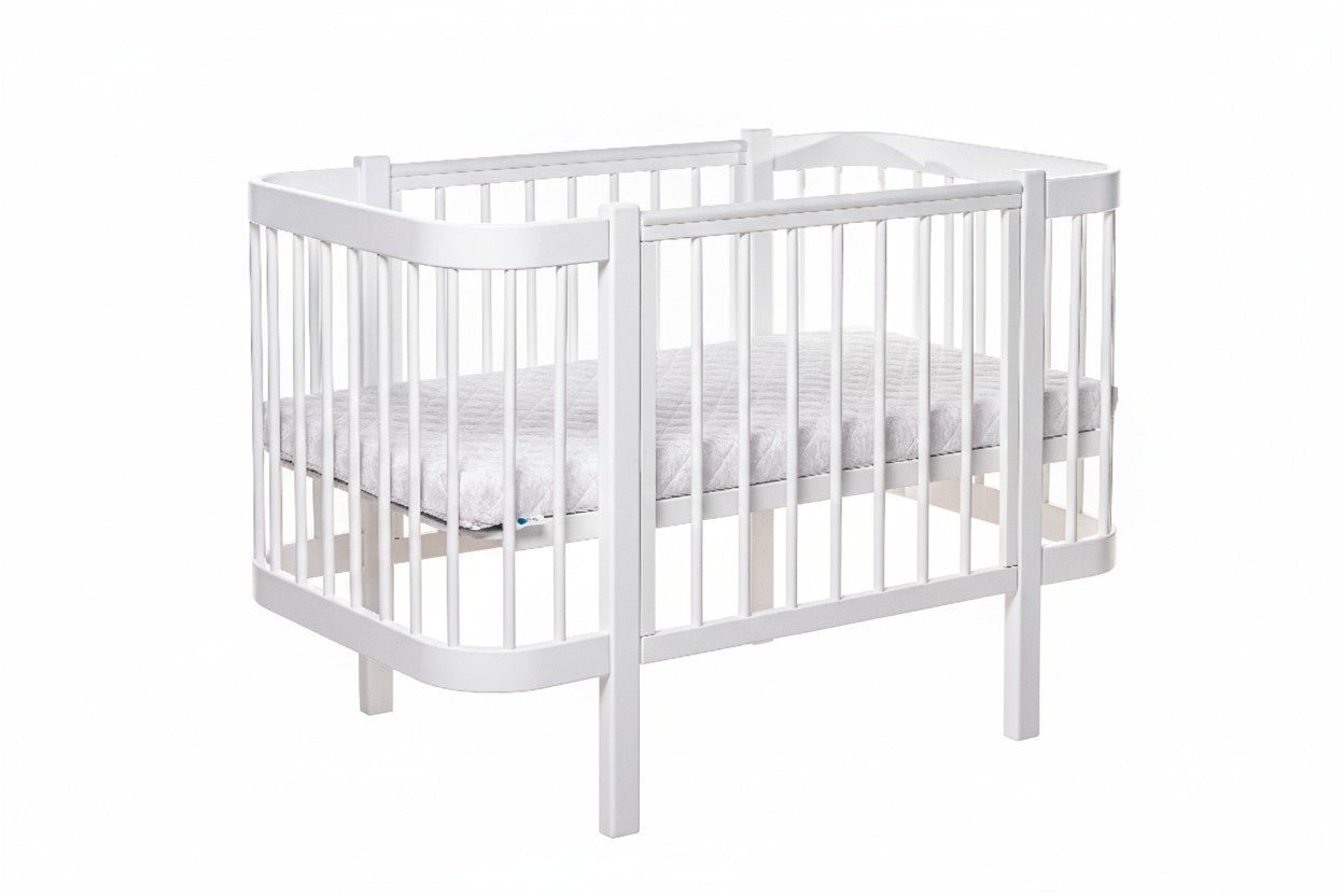 Baby Crib ELIN - White - SpeelSterk.nl