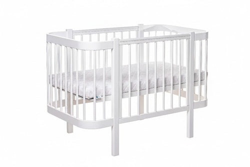 Baby Crib ELIN - White - SpeelSterk.nl