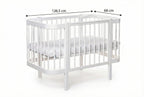 Baby Crib ELIN - White
