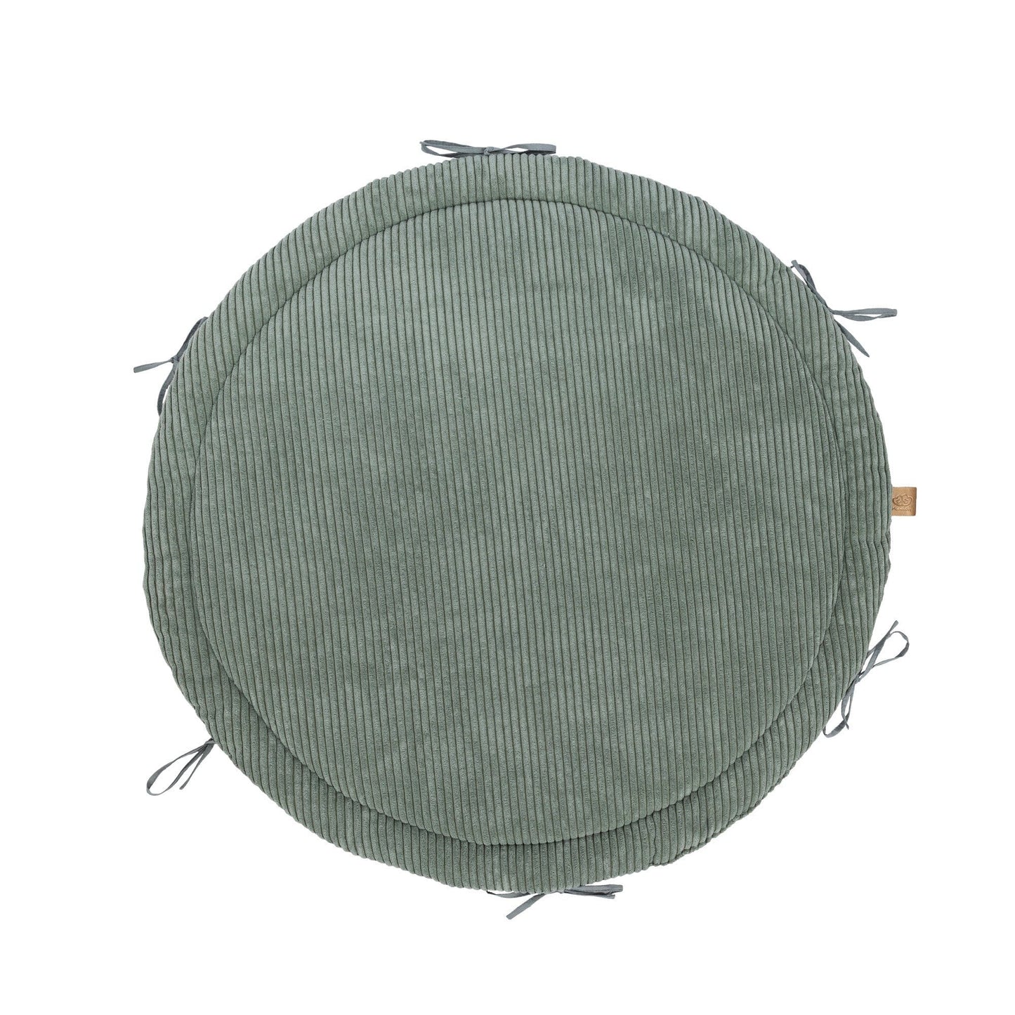 Baby Nest & Play Mat With Crib Bumper Braid - Olive Green SpeelSterk.nl