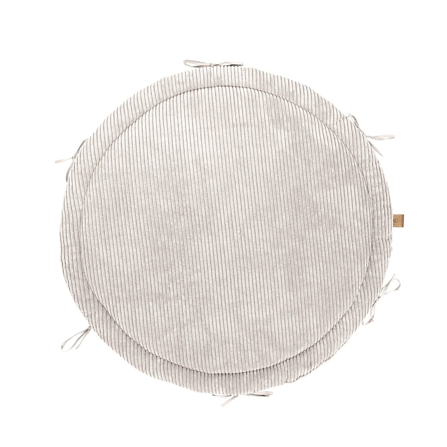 Baby Nest & Play Mat With Crib Bumper Braid - Vanilla SpeelSterk.nl