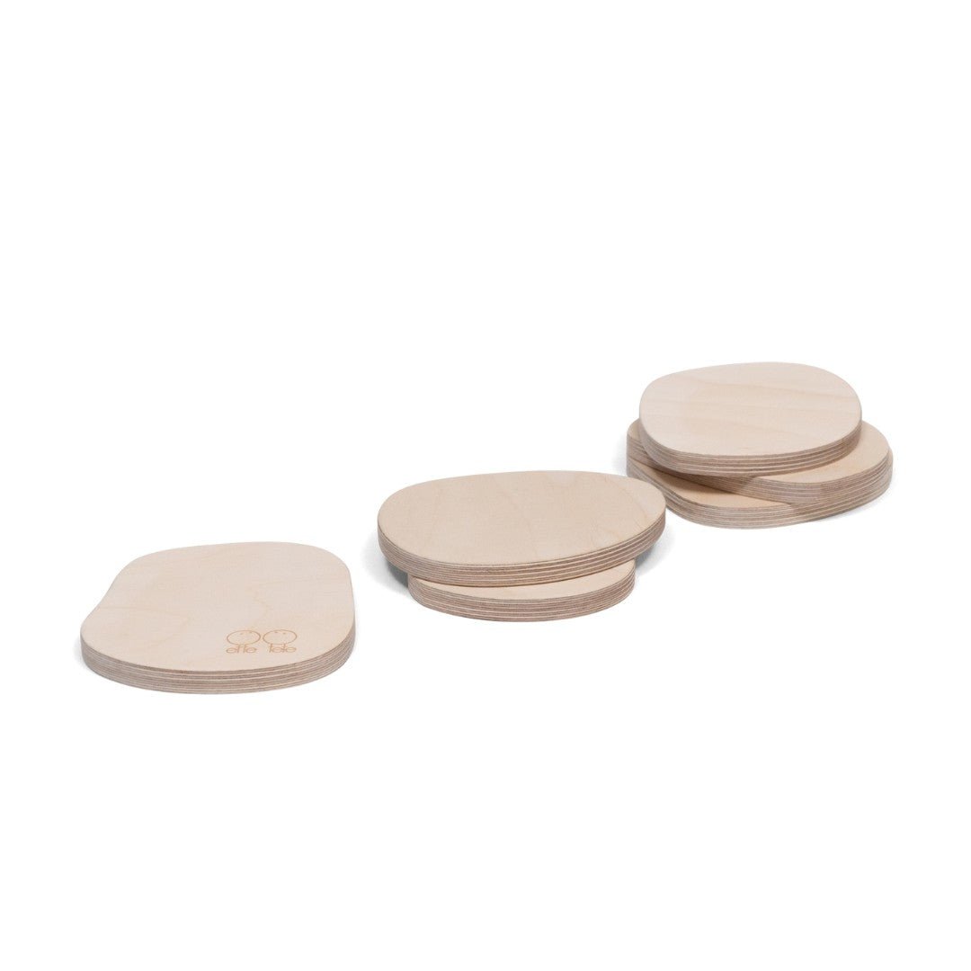 Balans Stenen - 6-Delige Set - Kleurrijk - Veilig - Educatief - SpeelSterk 