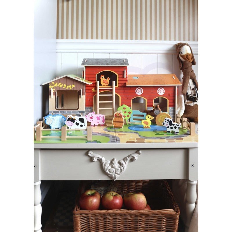 Boerderij Houten Speelset - SpeelSterk