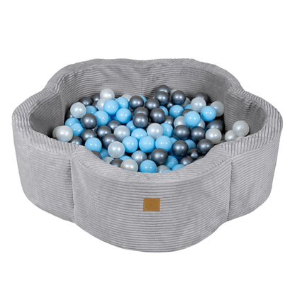 Foam Ballenbak - Esthetisch Grijs - Zacht En Veilig Voor Kinderen - SpeelSterk 
